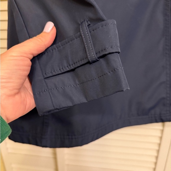 Weatherproof Navy Hooded Jacket with Gold Accents Women’s Sz S - Picture 12 of 16